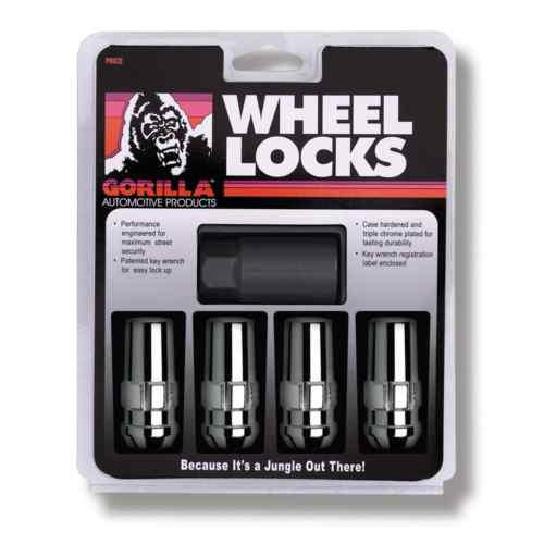 4pc chevy silverado 2500 gorilla custom wheel locks lug locks 