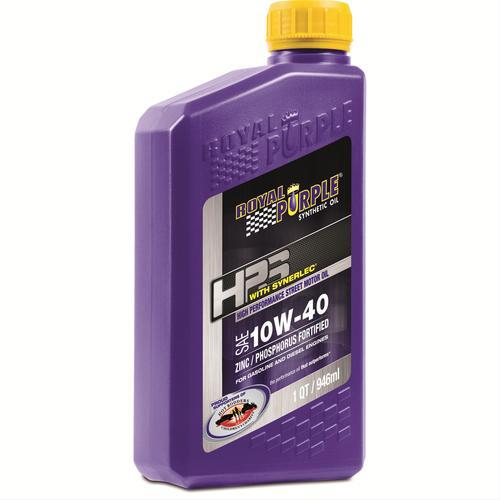 Royal purple hps street motor oil automotive 10w40 12 quarts