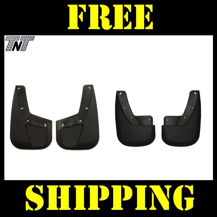 07 -13 chevy avalanche husky liners mud guards black front & rear no flares