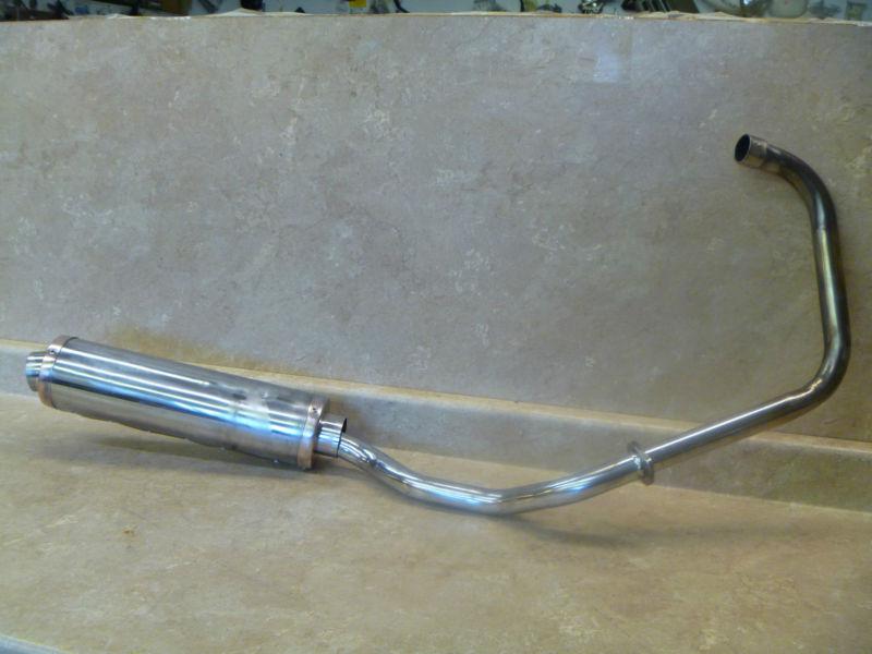 Baja bv bv-250 sport used original left exhaust muffler pipe 2008 #dk