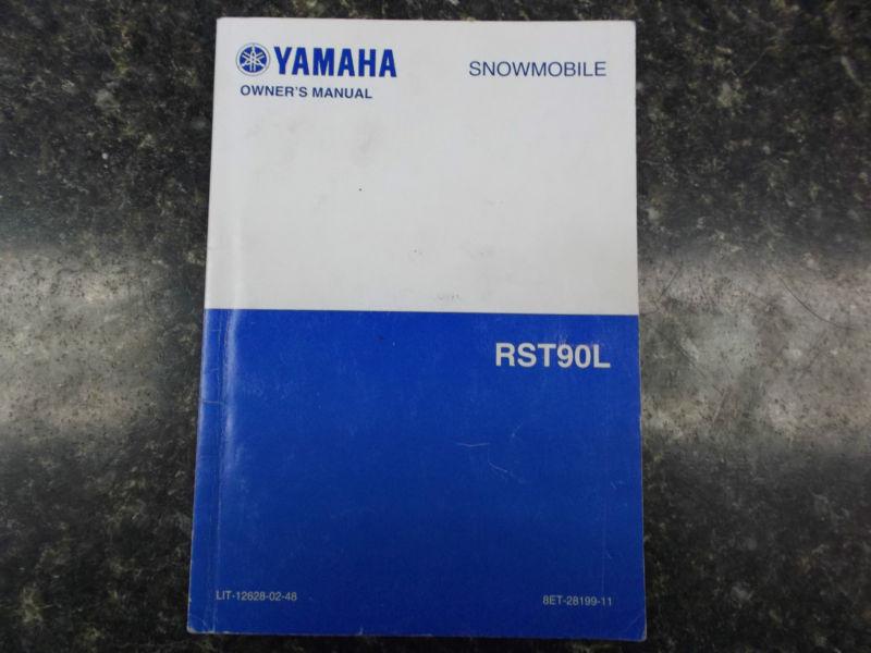 Yamaha rst90l 2006 rs venture owner operator manual
