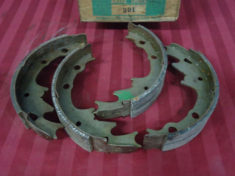 1972-74 ford mustang-pinto midstate rear brake shoes #391