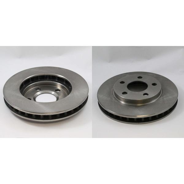 New pair of duralast 55036 front brake rotor/disc-disc brake rotor