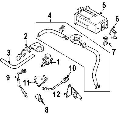 Nissan 226937s000 genuine oem factory original oxygen sensor