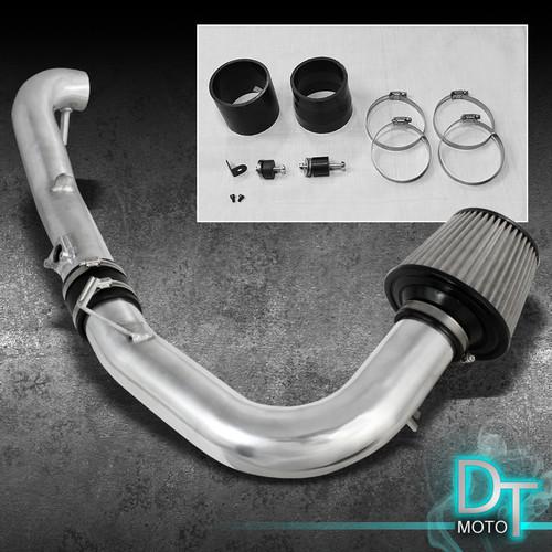 Stainless washable filter + cold air intake 07-10 scion tc 2.4l polish aluminum