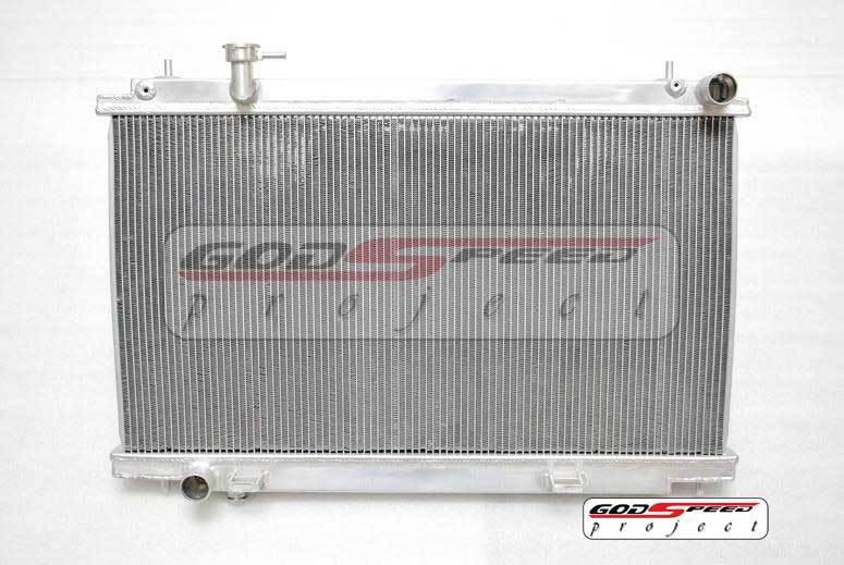 Godspeed 03-07 350z z33 vq35 fairlady aluminum race radiator 2 row performance