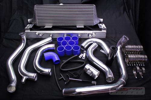 Gsp 02-07 wrx sti ej20 ej25 gdb gda front mount intercooler kit/bracket/overflow