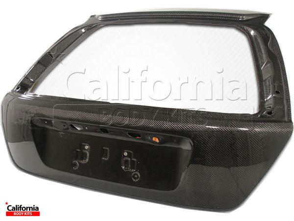 Cbk carbon fiber honda civic hb oem trunk honda civic 02-05 usa seller