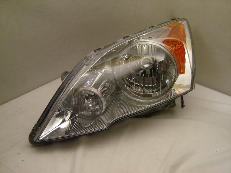 Honda cr-v left halogen headlight 07 08 09 10 11 oem 