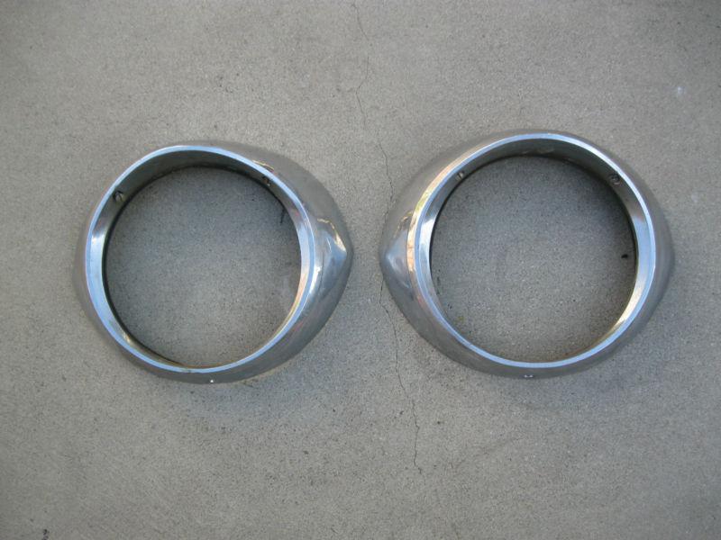 1956 buick headlight rings