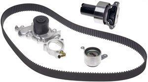 Gates tckwp240c engine timing belt kit w/ water pump