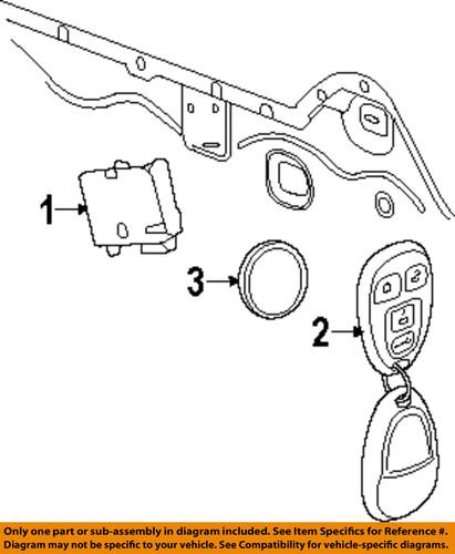 Saturn oem 22733524 electrical-transmitter