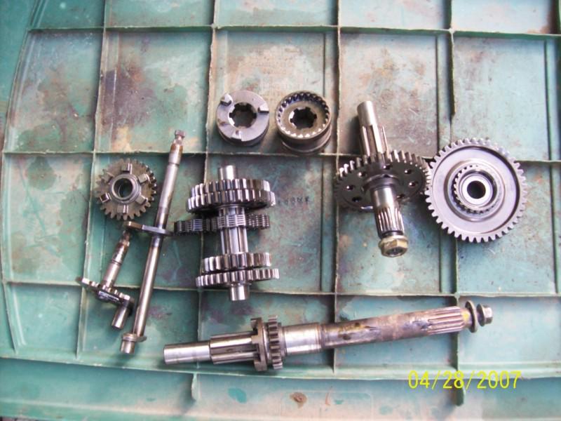 1997 kawasaki prairie 400 4wd transmission gears