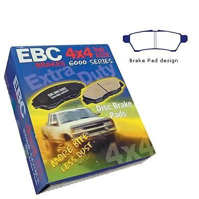 Ebc brakes brake pads greenstuff 6000 series rear nissan frontier xterra set