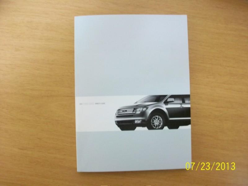 2007  ford edge  owners manual