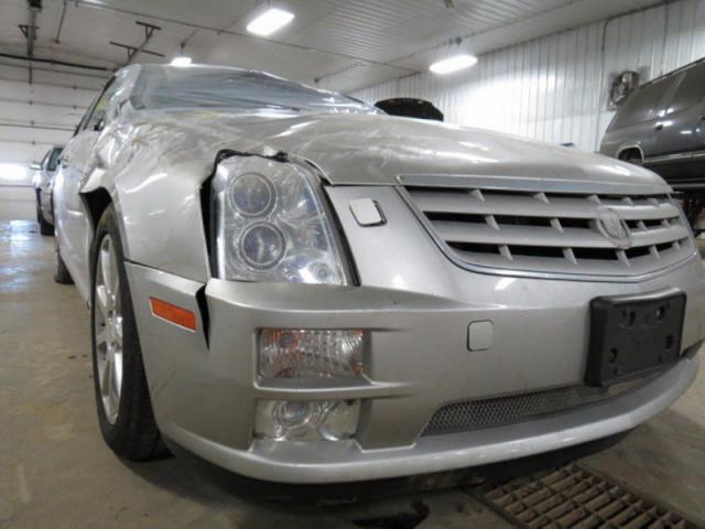 2005 cadillac sts floor center console gray 2498283