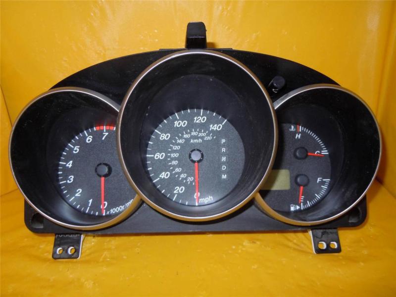 04 05 06 mazda 3 speedometer instrument cluster dash panel gauges 59,973