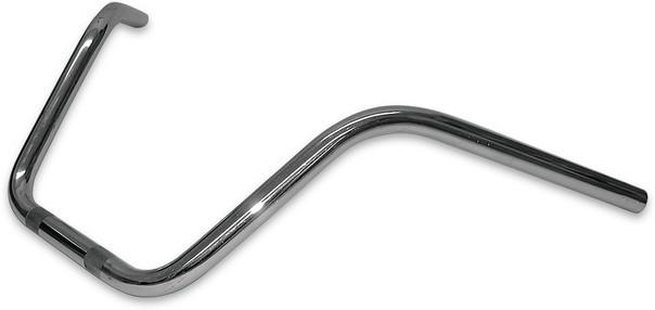 Flanders 1 in pullback bar narrow knurled chrome metric