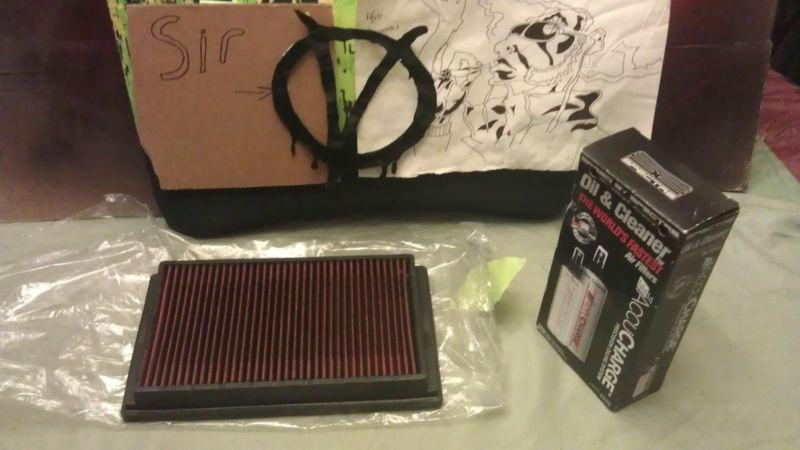 Spectre performance 884309 hp filter w/ spectre accucharge kit - 04-08 maxima