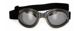 Adventure motorcycle goggles global vision gray folding flash mirrored