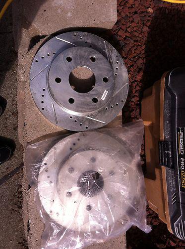 Chevy gmc sierra z-71 1500 brake rotors