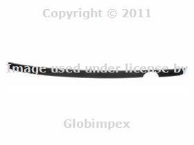 Bmw mini (02-04) bumper cover spoiler rear center genuine + 1 year warranty