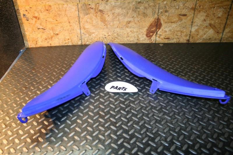 2010 yamaha yfz450x yfz 450x 450r blue plastic side panels/shrouds 