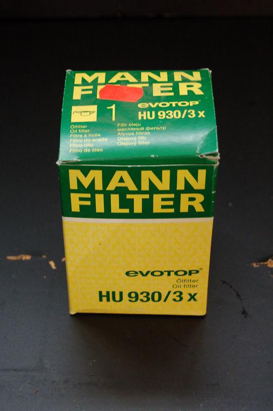 Oil filter "mann" for bmw 735i 1988-92 e32