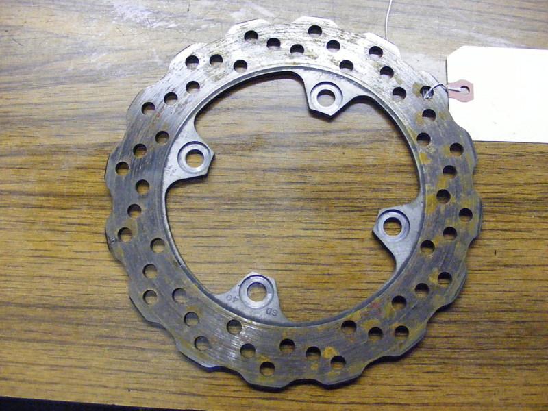 08 kawasaki ex650a ninja rear brake rotor