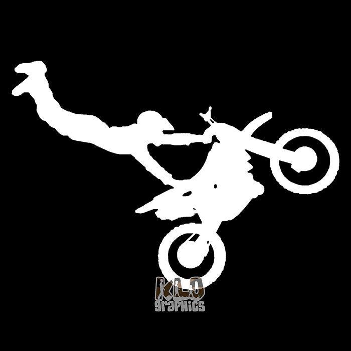 Motorcross 003 window decal sticker vinyl bumper motorcycle dirt bike extreme