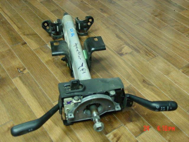 97-01 jeep cherokee steering column w/ key 52079821ab stick manual trans 