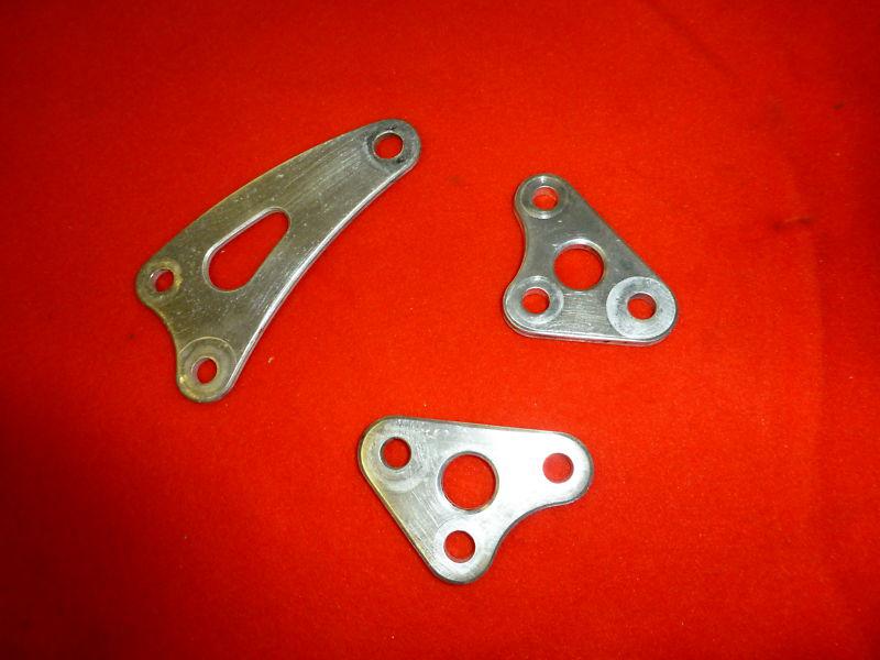 1985 85 1986 yamaha tri-z triz ytz250 motor mount brackets 3pc