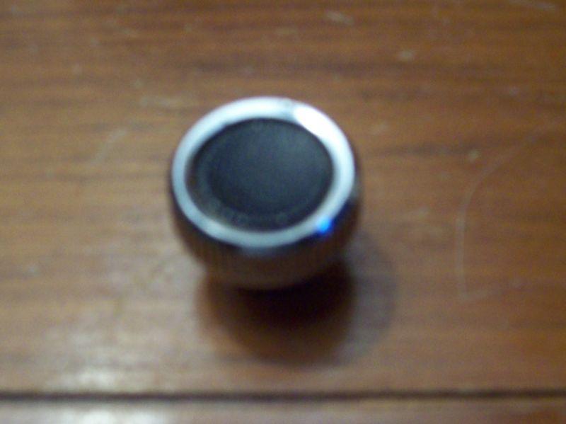 Vintage 1968  ford, chrome radio knob