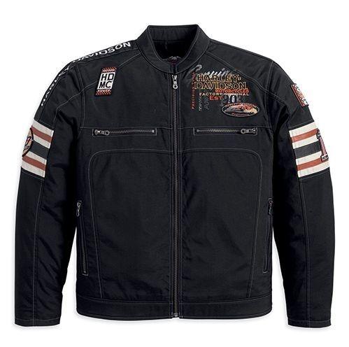 97572-13vm new harley davidson men's regulator nylon jacket size 3xl