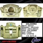 Centric parts 141.61092 front left rebuilt caliper with hardware