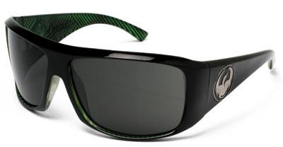 Dragon calavera sunglasses green streak w/grey lens 720-1781