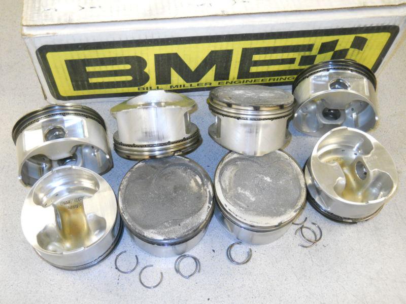 Nascar chevy sb2 bme pistons & rings 4.154 x 1.360 x .927