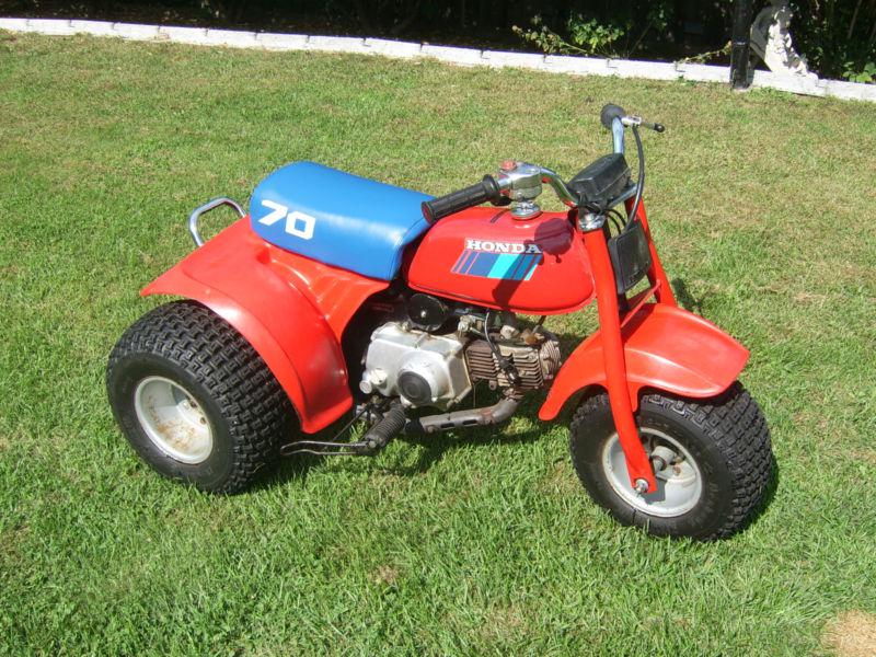 Vintage excellent 1985 honda atc 70 parts or restoration or just ride