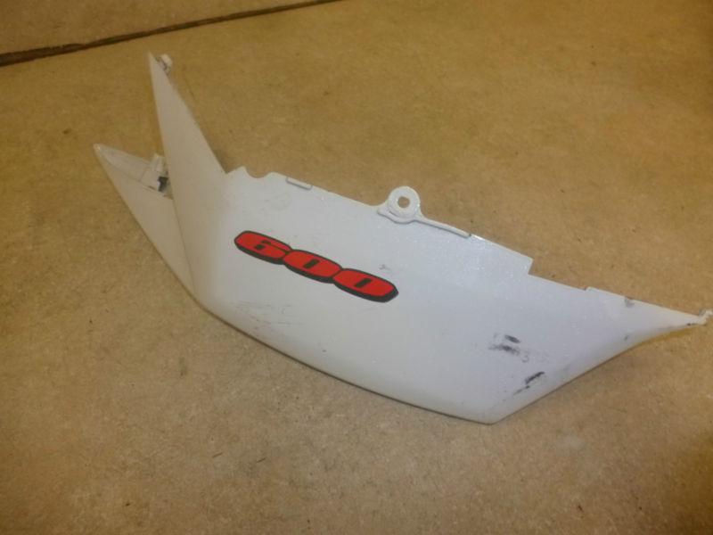 08 09 suzuki gsxr600 gsxr 600 750 left side tail fairing cowl rear oem #2682