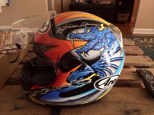 Arai motorcycle helmet