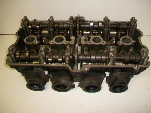 97 suzuki katana gsxf 600 cylinder head w / valves & cams r10a