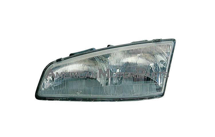 Left driver side replacement headlight 92-95 pontiac grand am - 16524055