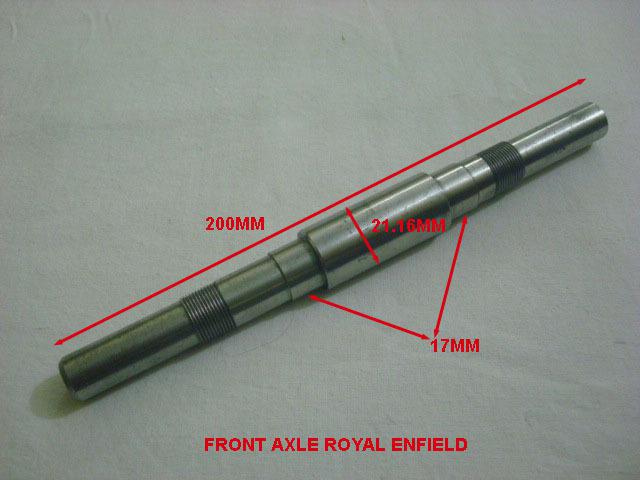 Royal enflied bullet . front axle 200mm. old model bullet