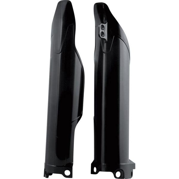 Black acerbis lower fork cover set