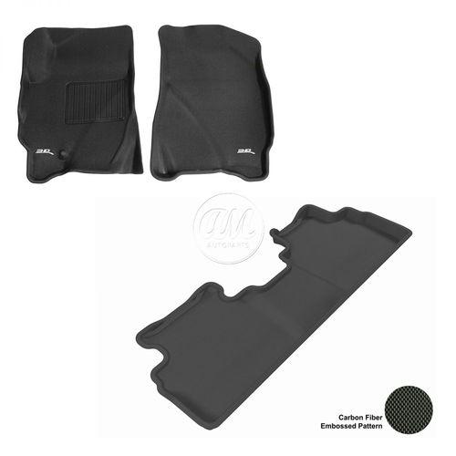 Custom fit floor liner black lh rh front rear set for mariner escape tribute