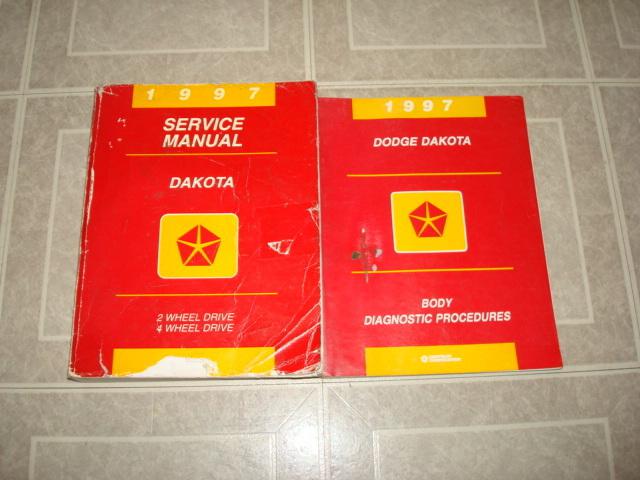 1997 chrysler dodge dakota truck factory work shop service repair manual books