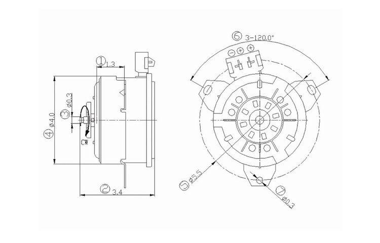 Ac condenser radiator cooling fan motor 1999-2004 ford mustang 3.8l 3r3z8c607a