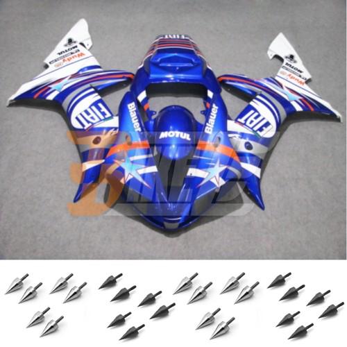 Bolt kit & injection fairing kit bodywork for yamaha yzf 1000 r1 2002 2003 al