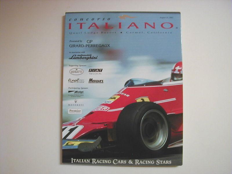 Concours italiano magazine aug 97 mint