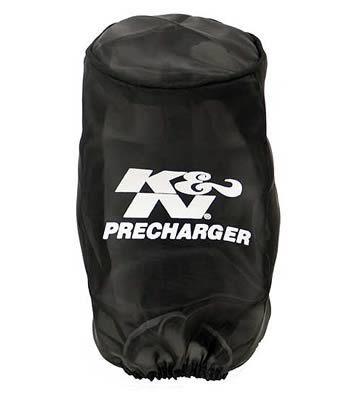 K&n air filter wrap precharger filter wrap round straight closed top 3"x6" black